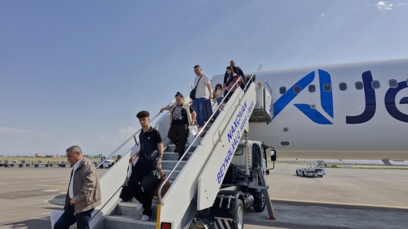 İstanbul - Naxçıvan aviareysi üzrə uçuşlara başlanıldı