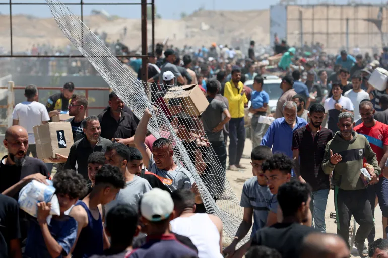Qəzza Humanitar Fondu yardım paylama mərkəzini yenidən açacaq
