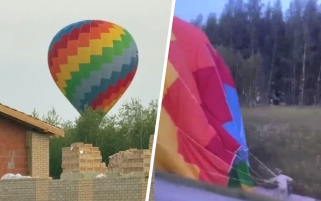 Rusiyada insanların olduğu hava şarı qəzaya uğradı