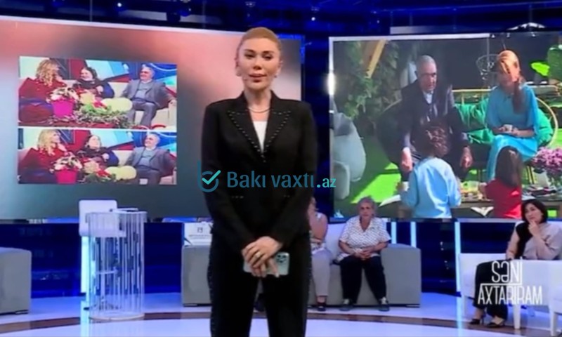 Xoşqədəm Hidayətqızı atasının ölümündən sonra canlı efirdə - VİDEO