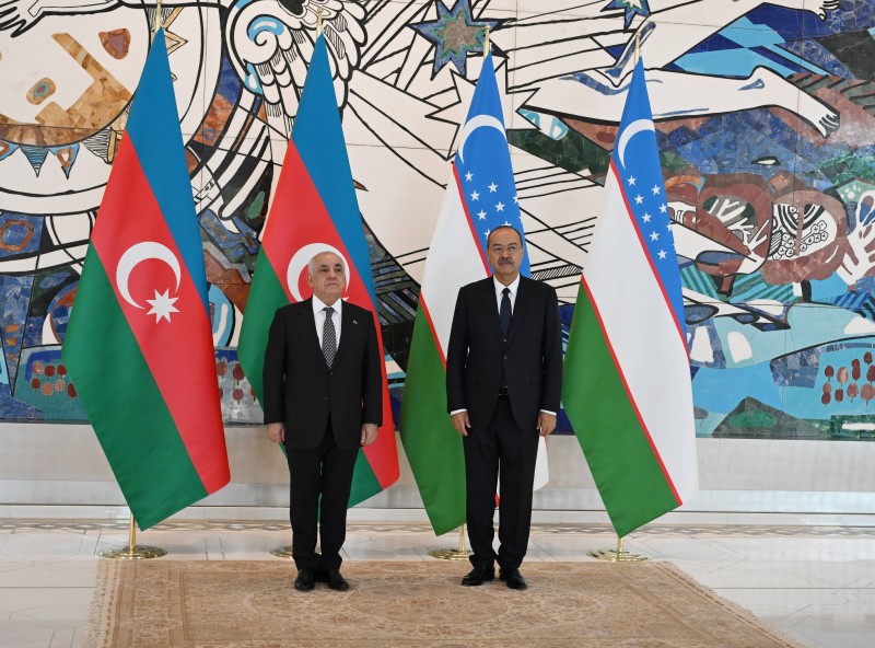 Azərbaycan və Özbəkistan Baş nazirlərinin görüşü keçirilib