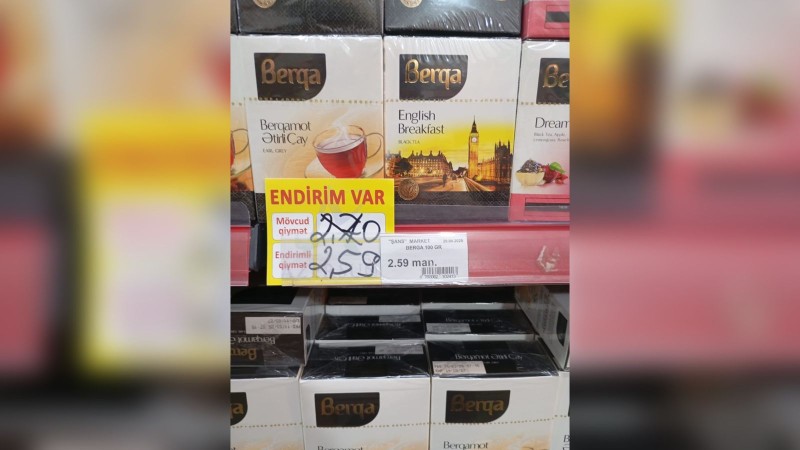“Şans” marketin şanssız alıcıları: endirim yazıb aldadırlar...