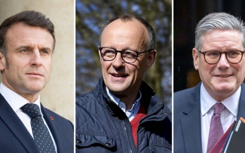 Starmer, Merts və Makron Yaxın Şərqdəki vəziyyəti müzakirə edirlər