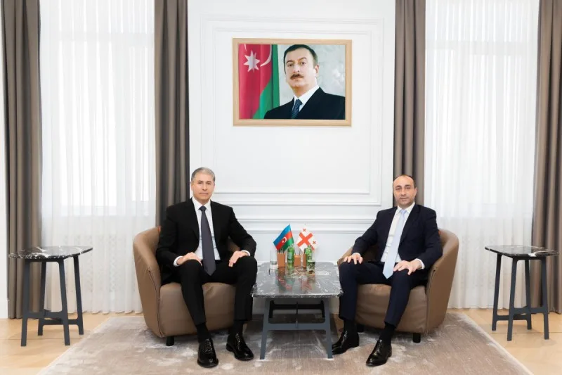 Vilayət Eyvazov Gürcüstanın daxili işlər naziri ilə görüşdü