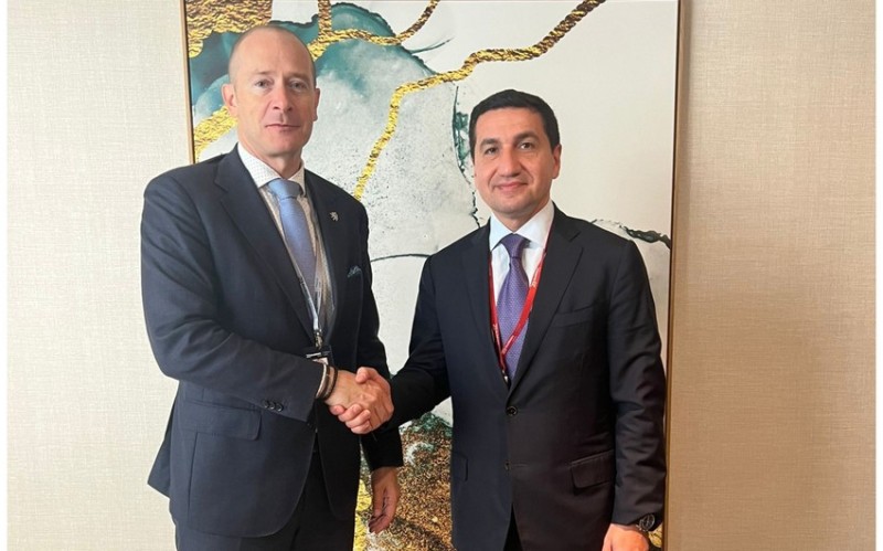 Hikmət Hacıyev Yaroslav Zajiçek ilə görüşüb