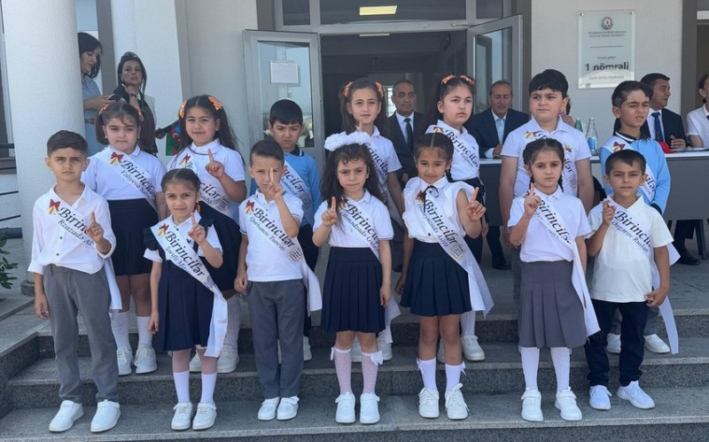 Xocalıda Son zəng keçirilib - FOTO