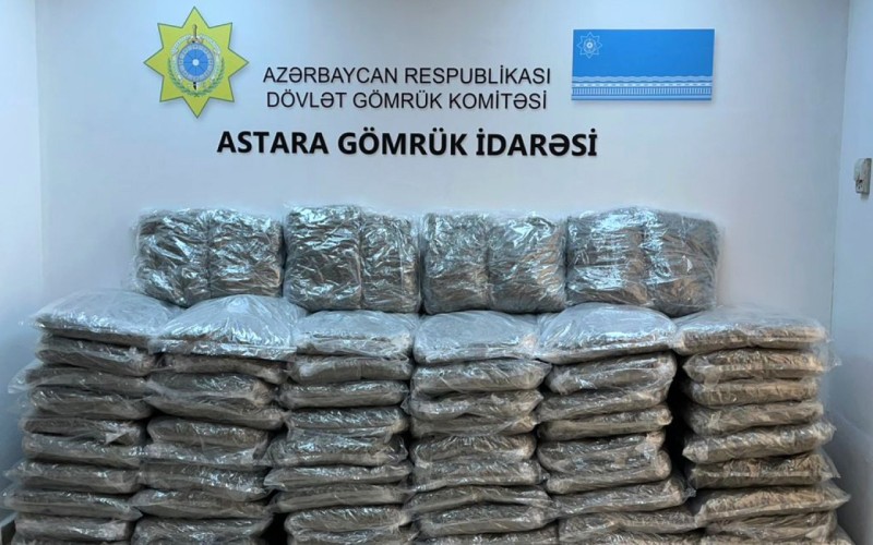 Gömrükçülər 207 kiloqramdan artıq narkotik aşkarladı - FOTO