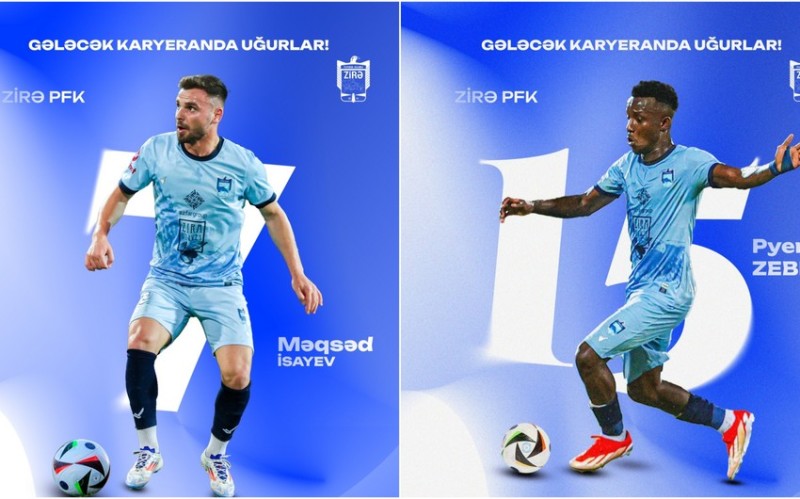 “Zirə” 2 futbolçu ilə yollarını ayırdı