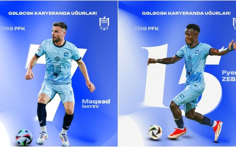 “Zirə” 2 futbolçu ilə yollarını ayırdı