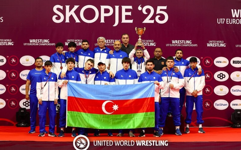  Güləşçimiz Avropa çempionu oldu 