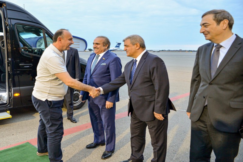 Afrim Qaşi Azərbaycana səfərə gəlib