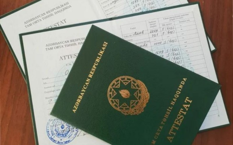 33,5 mindən çox şagirdə attestat veriləcək