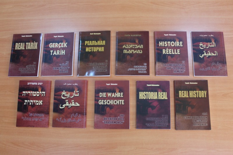 “Real tarix və “böyük Ermənistan” uydurması” kitabının onlayn versiyası 11 dildə təqdim edilib