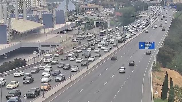 Bakının hansı yollarında tıxac var? - SİYAHI