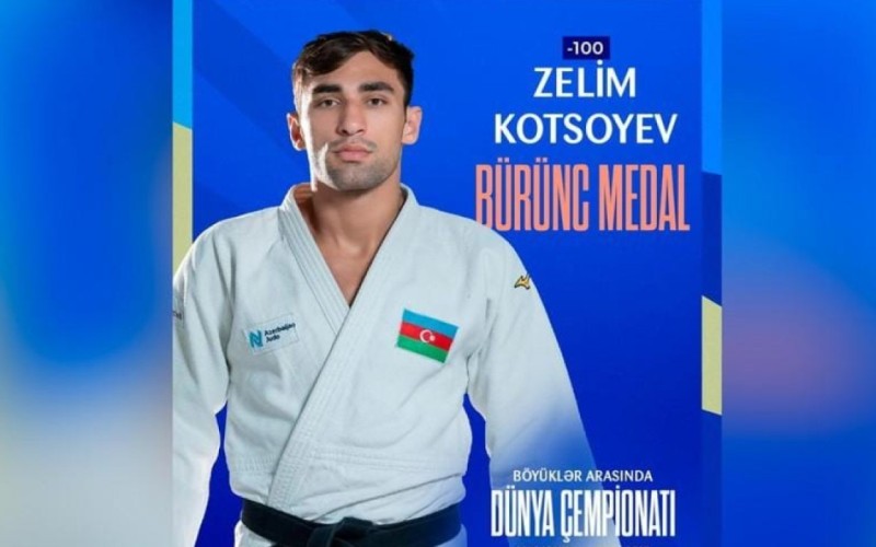 Cüdoçumuz bürünc medal QAZANDI