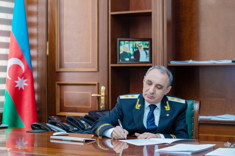 Baş Prokuror təyinatla bağlı əmrlər imzaladı