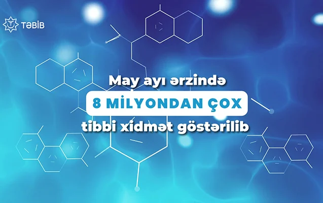Mayda 8 milyondan çox tibbi xidmət göstərilib - TƏBİB