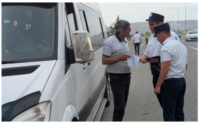 AYNA: 16 sürücü barəsində inzibati xəta protokolu tərtib edilib