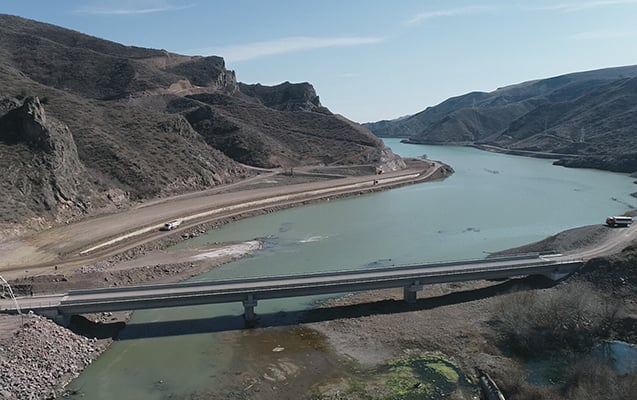 Laçında su anbarı istifadəyə verildi - FOTOLAR
