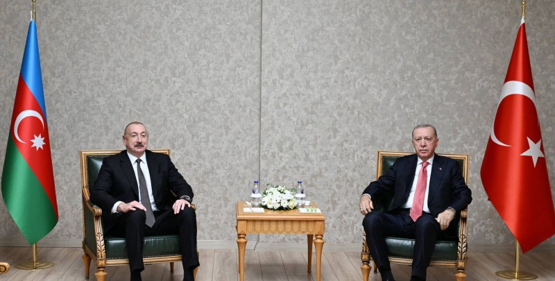Azərbaycan və Türkiyə prezidentlərinin görüşü olub - FOTO
