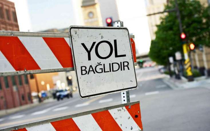 Sabah bu küçədə hərəkət tam məhdudlaşdırılacaq