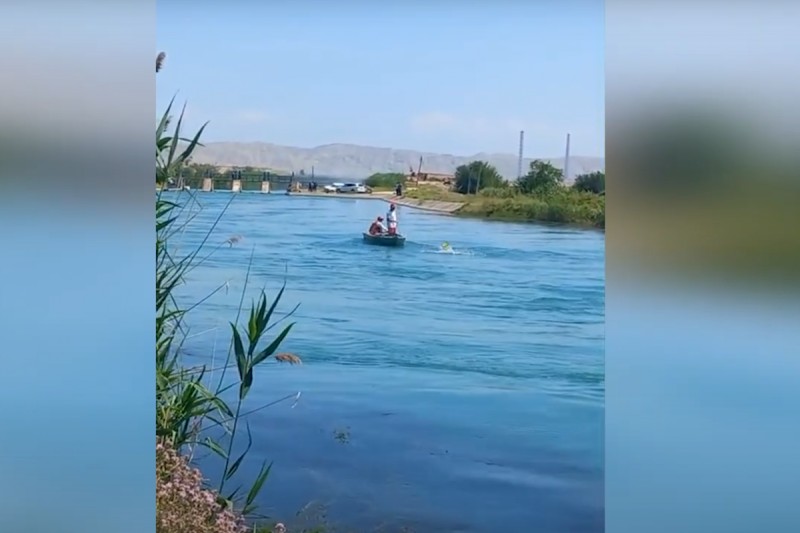 Qarabağ kanalında batan yeniyetmənin axtarışı davam etdirilir - VİDEO
