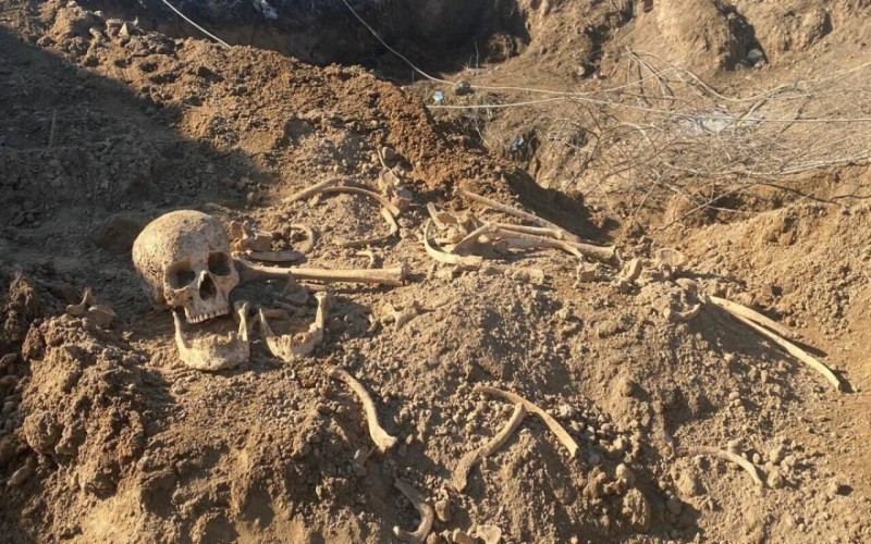 Cəbrayılda sümük qalıqları tapıldı