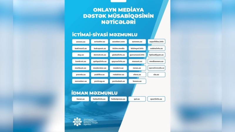 MEDİA bu saytlara pul ayıracaq
