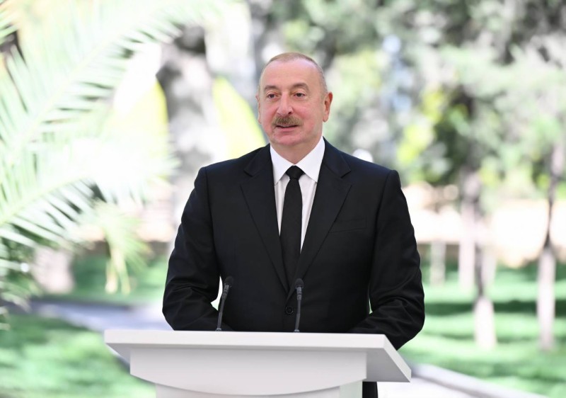 Mingəçevirdə elektrik enerjimizin 40 faizdən çoxu istehsal olunur - İlham Əliyev