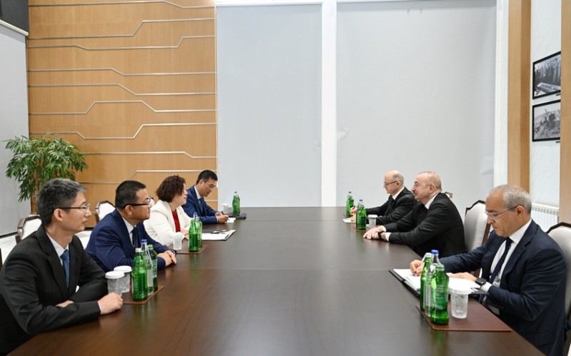Prezident Mingəçevirdə daha bir qəbul keçirdi - FOTO