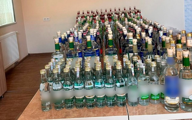 Naxçıvanda saxta alkoqollu içkilər aşkarlandı