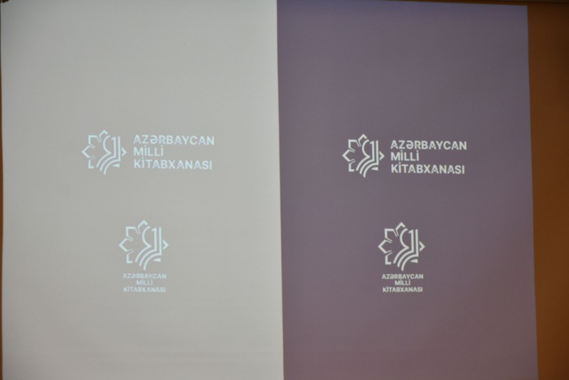 Milli Kitabxananın yeni loqosunun təqdimatı olub