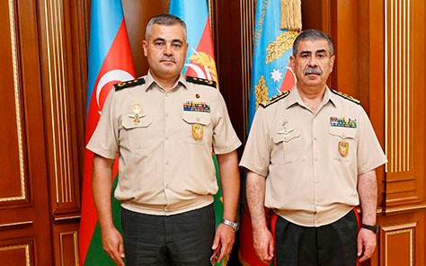 Onlara “general-mayor” rütbələri təqdim olundu - FOTOLAR