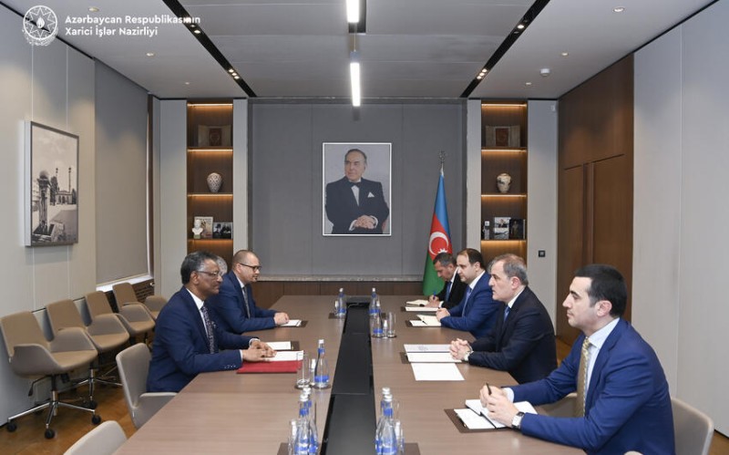 Ceyhun Bayramov Sudanın yeni səfirini qəbul etdi