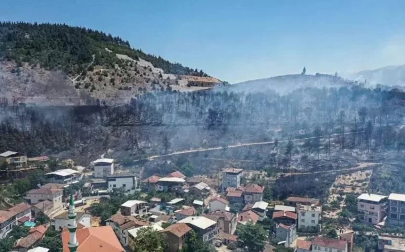 Türkiyədə güclü yanğın: 100 nəfər təxliyə edildi