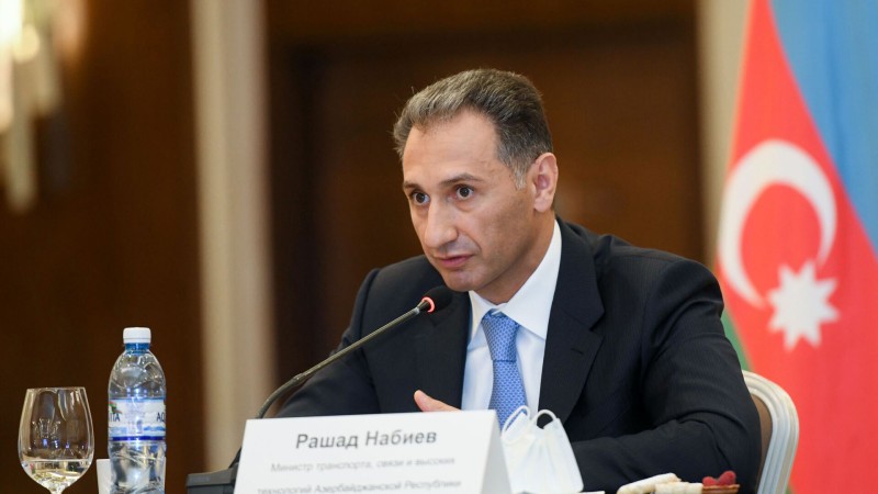 Rəşad Nəbiyev “Global Transport Connectivity Forum”da çıxış edib