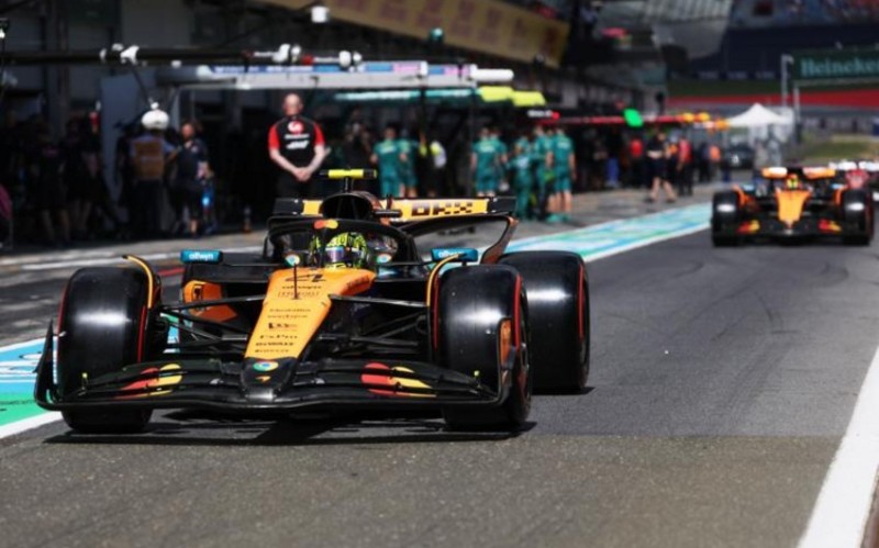 Norris Formula 1 Avstriya Qran Prisinin seçmə mərhələsinin qalibi olub