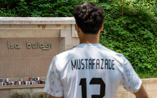 Qarabağ klubu Şuşada yeni formalarını təqdim edib - VİDEO/FOTO