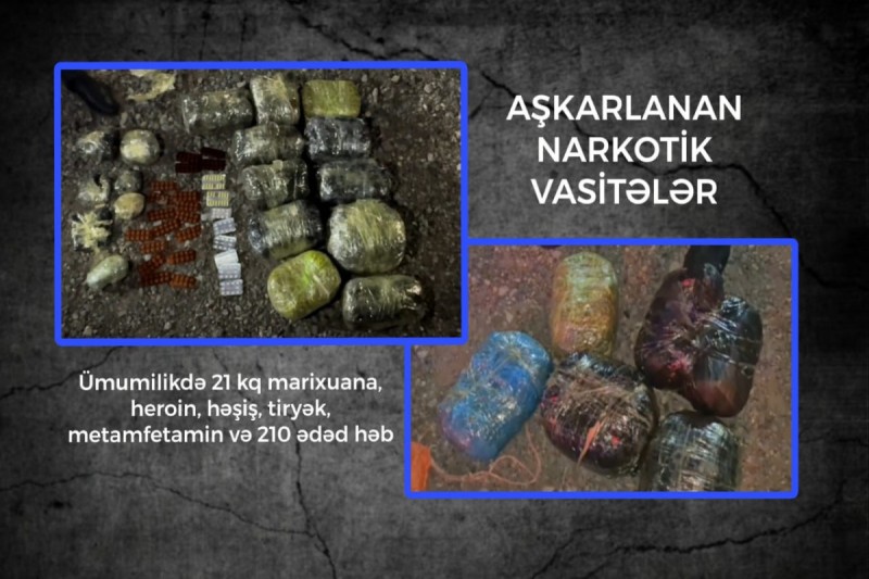 Mopedlə narkokuryerlik edən şəxs saxlanıldı
