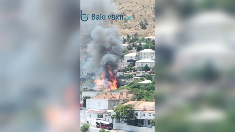 20-ci sahədə YANĞIN - FOTO - VİDEO - YENİLƏNİB