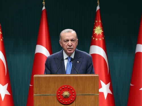 Ərdoğan Azərbaycan xalqına təşəkkür etdi