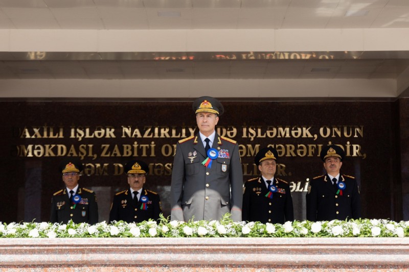DİN rəhbərliyi Heydər Əliyevin məzarını ziyarət edib - FOTO - VİDEO
