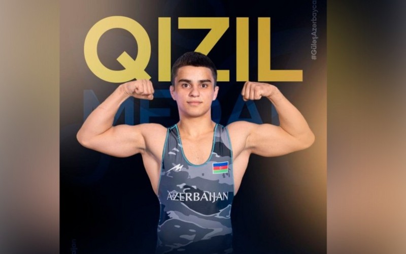 Güləşçimiz Avropa çempionu oldu