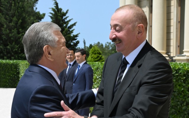 Prezident Mirziyoyevlə görüşündən paylaşım etdi - VİDEO