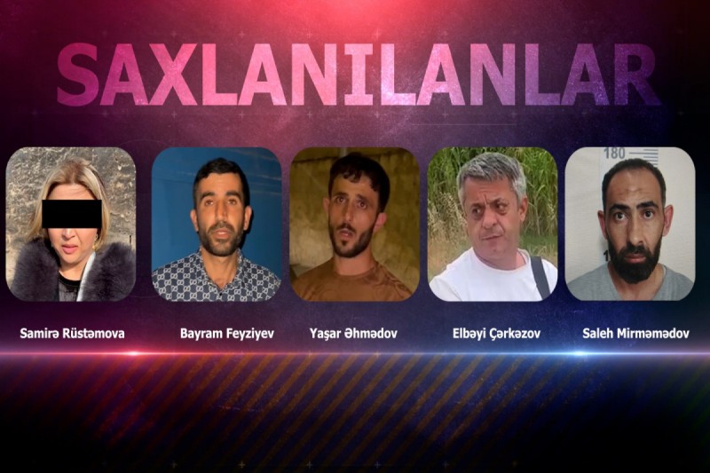 Sabunçuda narkotik satışı ilə bağlı 5 nəfər saxlanılıb - VİDEO