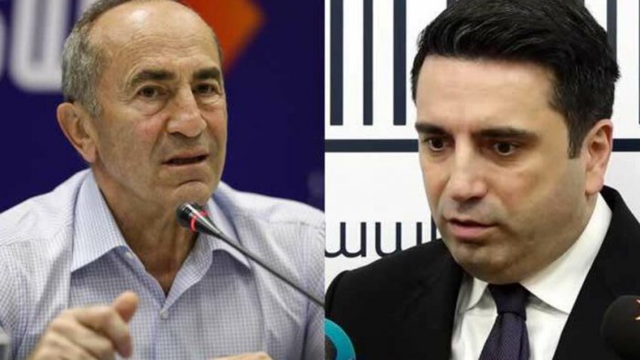 Simonyan Köçəryanın oğlunu aşağıladı