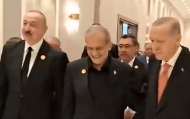 Liderlərin səmimi anları - VİDEO