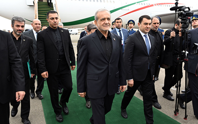 Pezeşkian Azərbaycana gəldi - FOTO - YENİLƏNİB