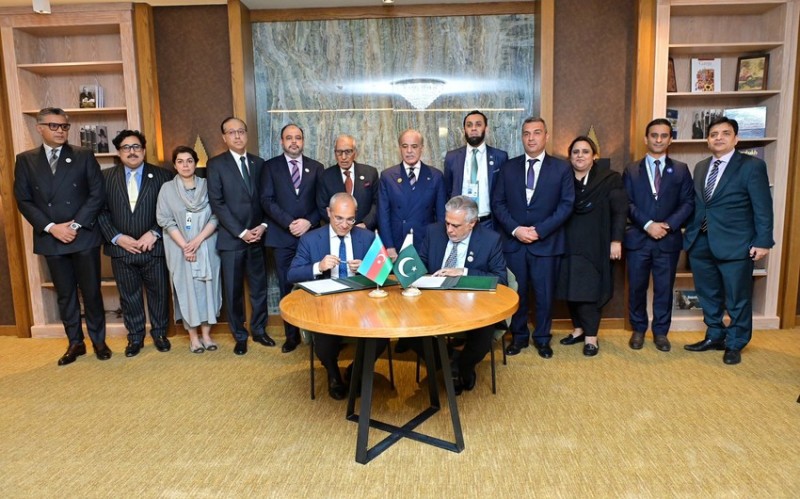 Azərbaycanla Pakistan arasında Anlaşma Memorandumu imzalanıb