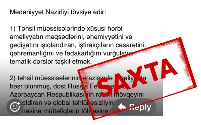 Bu sənəd SAXTADIR - FOTO